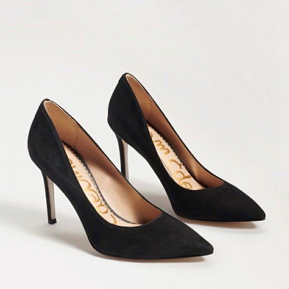 Sam Edelman Shoes - Sam Edelman Suede Point Toe Heels size 8.5